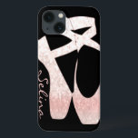 iPhone 13 Case Chaussures de Ballet Rose Soft Gradient Personnali<br><div class="desc">Personnalisez-le avec le nom du destinataire ou customisez-le avec votre propre texte,  et vous pouvez également modifier la police,  la taille,  la couleur du texte et le déplacer. Ou supprimez le texte si vous préférez l'avoir sans.</div>