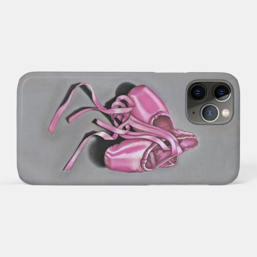 Coques Case-Mate iPhone Chaussures en Ballon Rose (Dos (Horizontal))