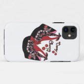 Coques Case-Mate iPhone Chaussures RAB Rockabilly Very Cherry (Dos (Horizontal))
