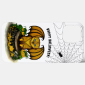 Coques Case-Mate iPhone Chauve-souris mignonne d'Halloween (Verso (horizontal))
