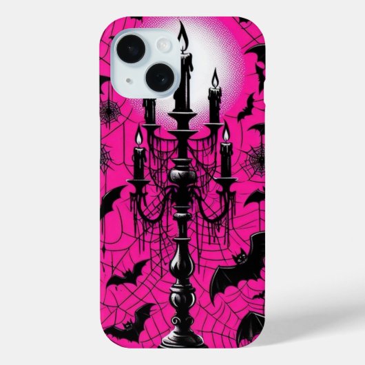 Coques Case-Mate iPhone Chauves-souris & Bougies (Verso)