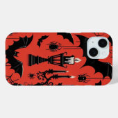 Coques Case-Mate iPhone Chauves-souris & Bougies (Verso (horizontal))