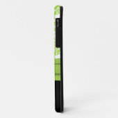 Coques Case-Mate iPhone Chaux, noir, caisse blanche de l'iPhone 5 de (Dos/Gauche)