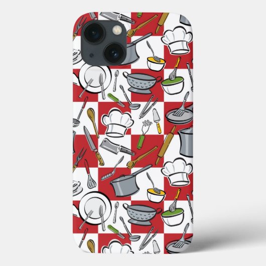 Coques Case-Mate iPhone Check Kitchen Tools (Verso)
