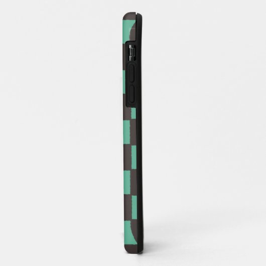 Coques Case-Mate iPhone Checkered pattern※鬼滅の刃の公式グッズではありません (Dos/Gauche)