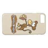Coques Case-Mate iPhone Cheeky Monkey Design a Monkey Enjoyeux gâteau (Dos (Horizontal))
