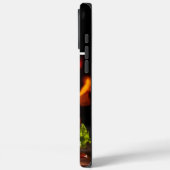 Coques Case-Mate iPhone Cheeseburger à la vapeur gastronomique (Verso / Gauche)