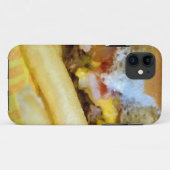 Coques Case-Mate iPhone Cheeseburger et Fries (Dos (Horizontal))