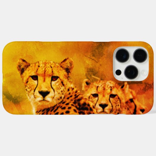 Coques Case-Mate iPhone Cheetah (Verso (horizontal))