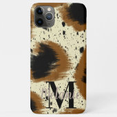 Coques Case-Mate iPhone Cheetah Abstrait Splash Art moderne (Dos)
