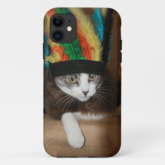 Coques Case-Mate iPhone Chef Crazy Crazy Cat (Dos)