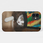 Coques Case-Mate iPhone Chef Crazy Crazy Cat (Dos (Horizontal))
