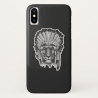 Chef de tigre de Natif américain