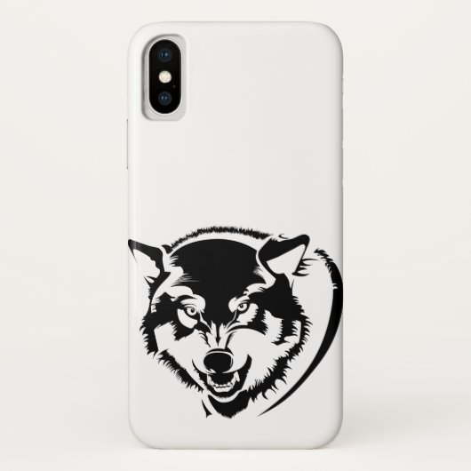 Coques Case-Mate iPhone Chef d'un loup (Dos)