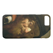 Coques Case-Mate iPhone Chef d'un vieil homme, détail de portrait d'un (Dos (Horizontal))