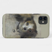Coques Case-Mate iPhone Chef d'une peinture de chien par Auguste Renoir (Dos (Horizontal))