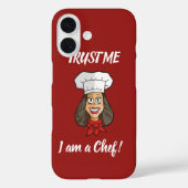 Coques Case-Mate iPhone Chef femme (Verso)