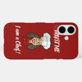Coques Case-Mate iPhone Chef femme (Verso (horizontal))
