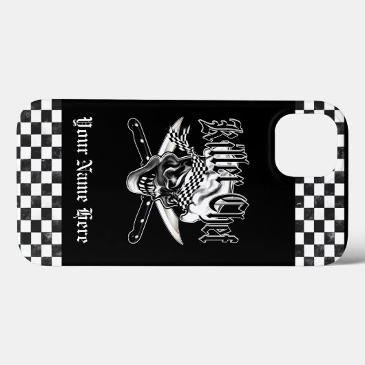 Coques Case-Mate iPhone Chef Skull 5 (Verso (horizontal))