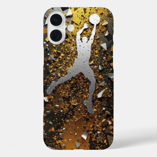 Coques Case-Mate iPhone Chelem or et noir (Verso)