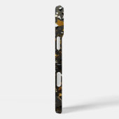 Coques Case-Mate iPhone Chelem or et noir (Verso / Droite)