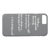 Coques Case-Mate iPhone Chemin de fer... (Citations, anglais) iPhone / coq (Dos (Horizontal))