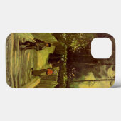 Coques Case-Mate iPhone Chemin en pente à Montmartre par Vincent van Gogh (Verso (horizontal))
