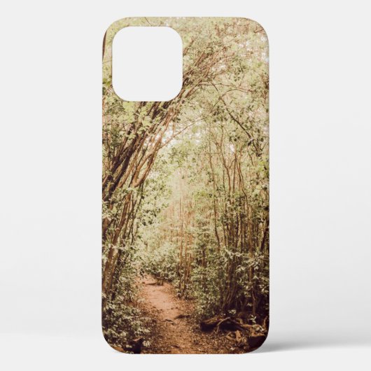 COQUES Case-Mate iPhone CHEMIN ENTOURÉ D'ARBRES GRANDS ET VERTS (Verso)