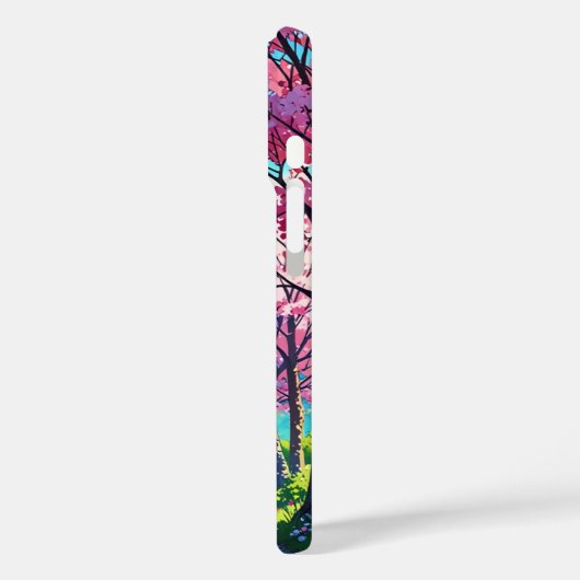 Coques Case-Mate iPhone Chemin Spring Mountain (Verso / Gauche)