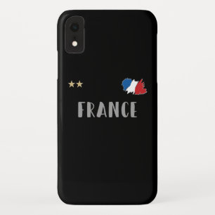 Case-Mate iPhone Case Chemise de fan de football de France Drapeau franç