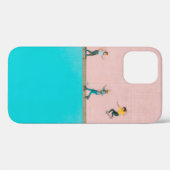 Coques Case-Mate iPhone Chemise jaune femme (Verso (horizontal))