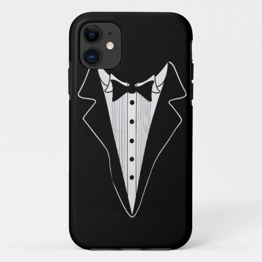 Coques Case-Mate iPhone Chemise Tuxedo (Dos)