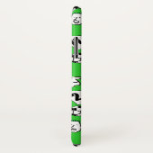 Coques Case-Mate iPhone Chemises De Football Blanches. (Dos/Droite)