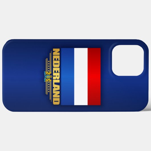 Coques Case-Mate iPhone Chemises "Nederland Pride" (Verso (horizontal))