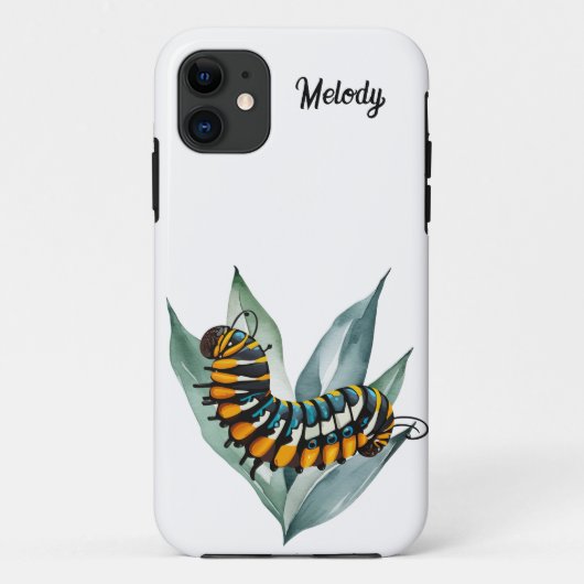 Coques Case-Mate iPhone Chenille Monarque Personnalisable (Dos)