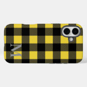 Coques Case-Mate iPhone Chèque de dépôt de buffle jaune (Verso (horizontal))