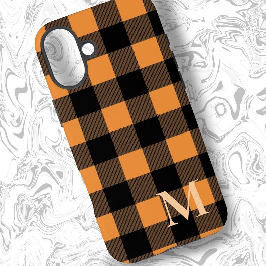 Coques Case-Mate iPhone Chèque Plaid Buffalo Orange