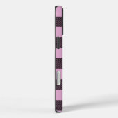 Coques Case-Mate iPhone Chèque Plaid Buffalo Rose (Verso / Droite)