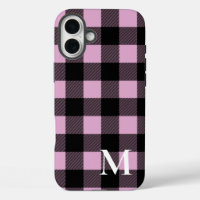 Chèque Plaid Buffalo Rose