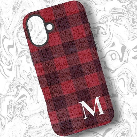 Coques Case-Mate iPhone Chèque Plaid Buffalo Rouge
