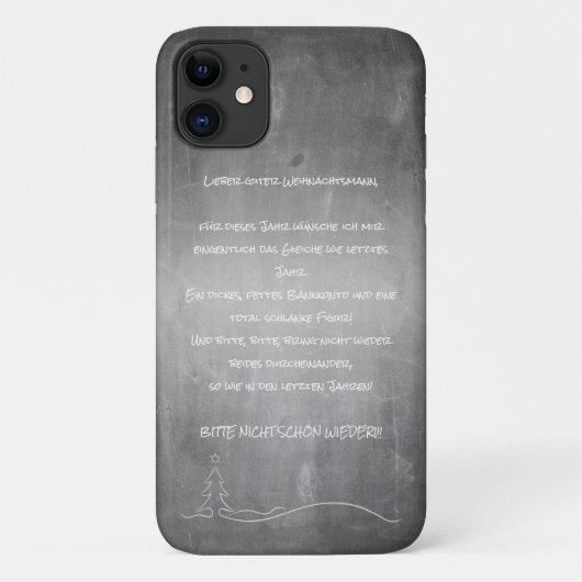 Coques Case-Mate iPhone Cher bon Père Noël (Dos)