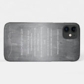 Coques Case-Mate iPhone Cher bon Père Noël (Dos (Horizontal))