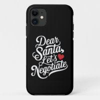 Cher Père Noël Négocions Drôle Cadeau de Noël