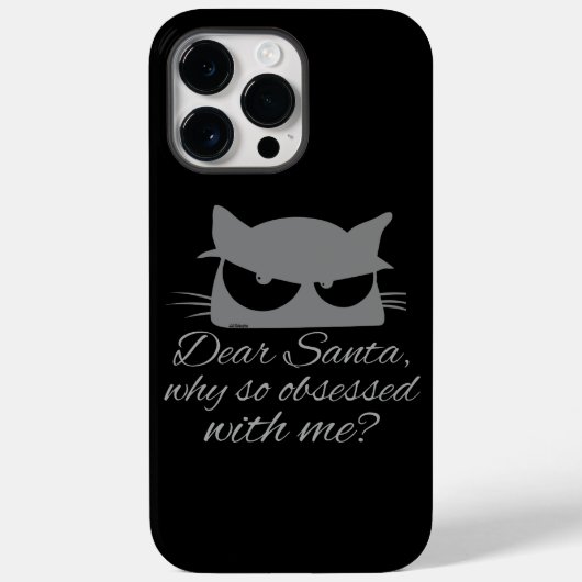 COQUES Case-Mate iPhone CHER PÈRE NOËL, POURQUOI ÊTRE SI OBSESSÉ AVEC MOI (Verso)