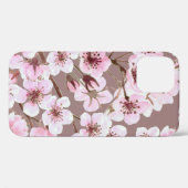 Coques Case-Mate iPhone Cherry Blossom Branches Motif aquarelle (Verso (horizontal))