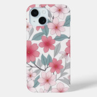 Cherry Blossom japonais rose Sakura Motif