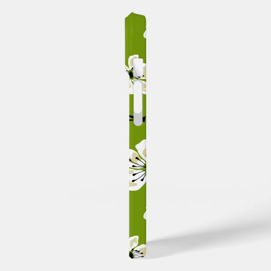 COQUES Case-Mate iPhone CHERRY BLOSSOM - SAKURA (MATCHA GREEN) (Verso / Gauche)