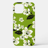 COQUES Case-Mate iPhone CHERRY BLOSSOM - SAKURA (MATCHA GREEN) (Verso)