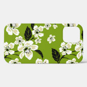 COQUES Case-Mate iPhone CHERRY BLOSSOM - SAKURA (MATCHA GREEN) (Verso (horizontal))