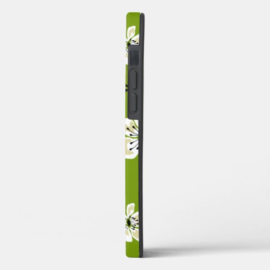 COQUES Case-Mate iPhone CHERRY BLOSSOM - SAKURA (MATCHA GREEN) (Verso / Gauche)